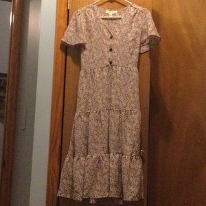 NWT Monteau Floral Boho Dress